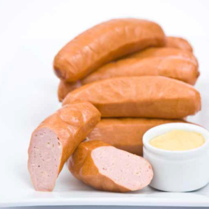 Swiss Deli Cheese Vienna perfectly combines fine quality New Zealand pork, beef and cheese in a fine texture and aromatic flavour sausage.